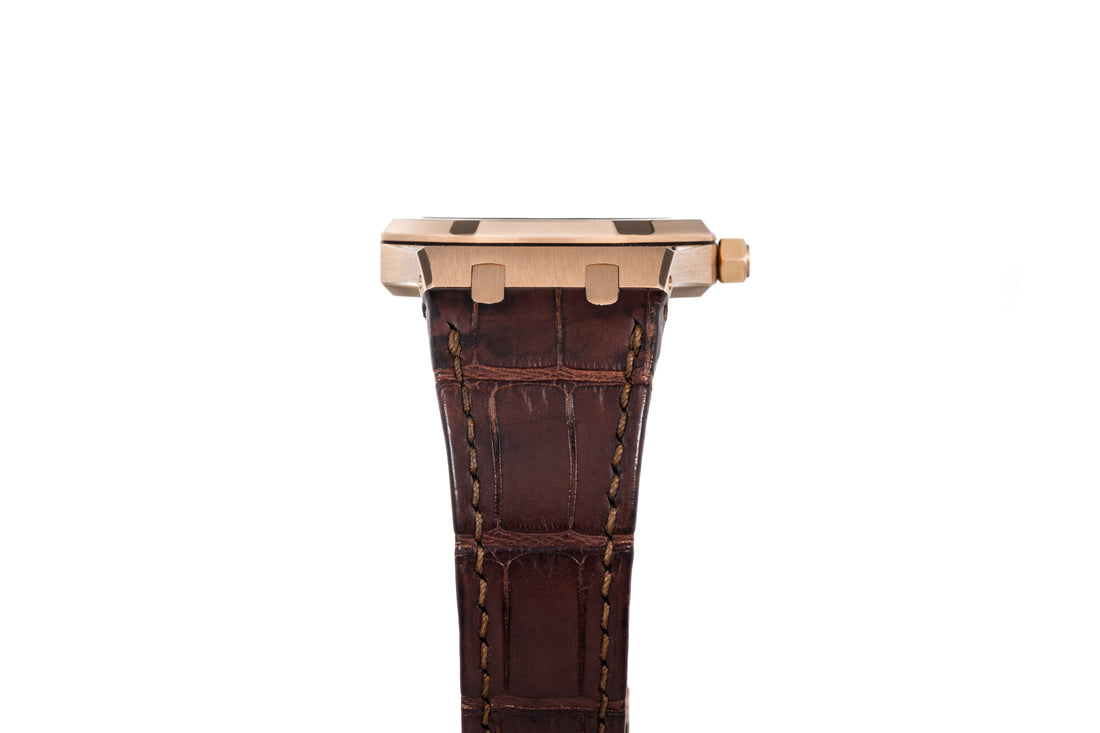 AP Royal Oak Semi Auto Brown white Dial