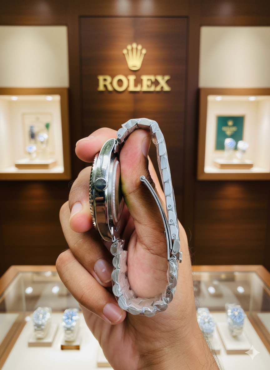 Rolex Oyster Perpetual Date & Day White Dial