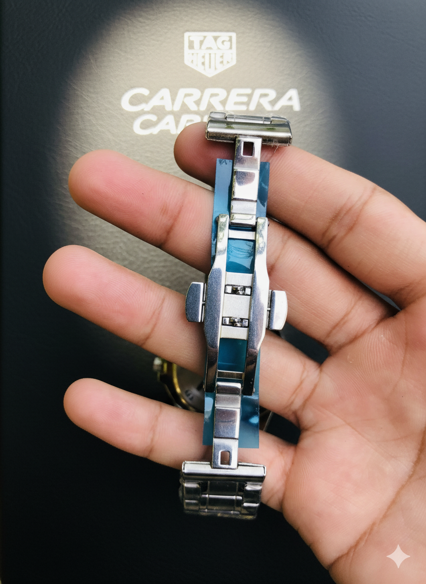 Carrera Calibre5 Automatic Silver Black Dial