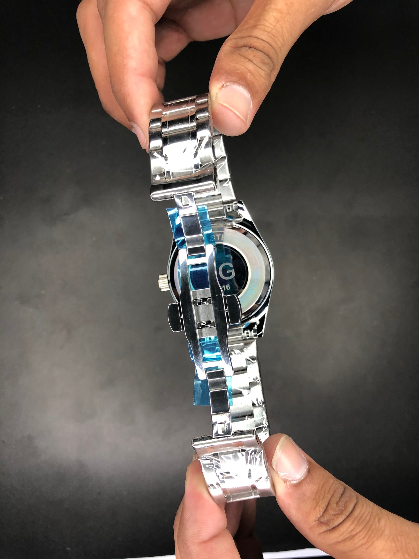Carrera Calibre5 Automatic Silver Blue Dial