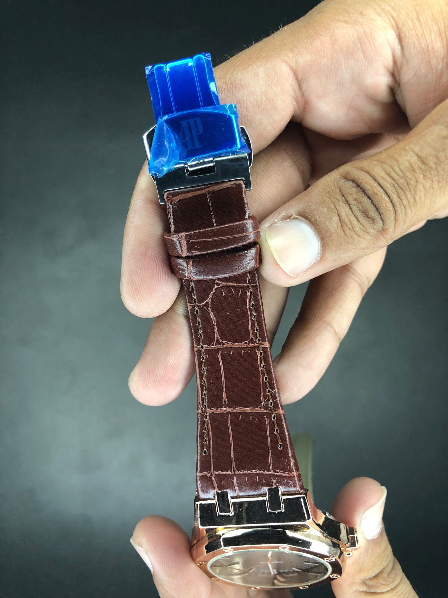 Audemars Piguet Royal Oak Semi Auto Full Brown