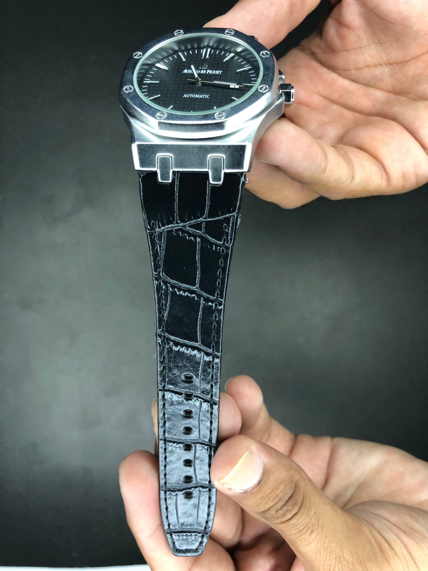 Audemars Piguet Royal Oak Semi Auto Full Black