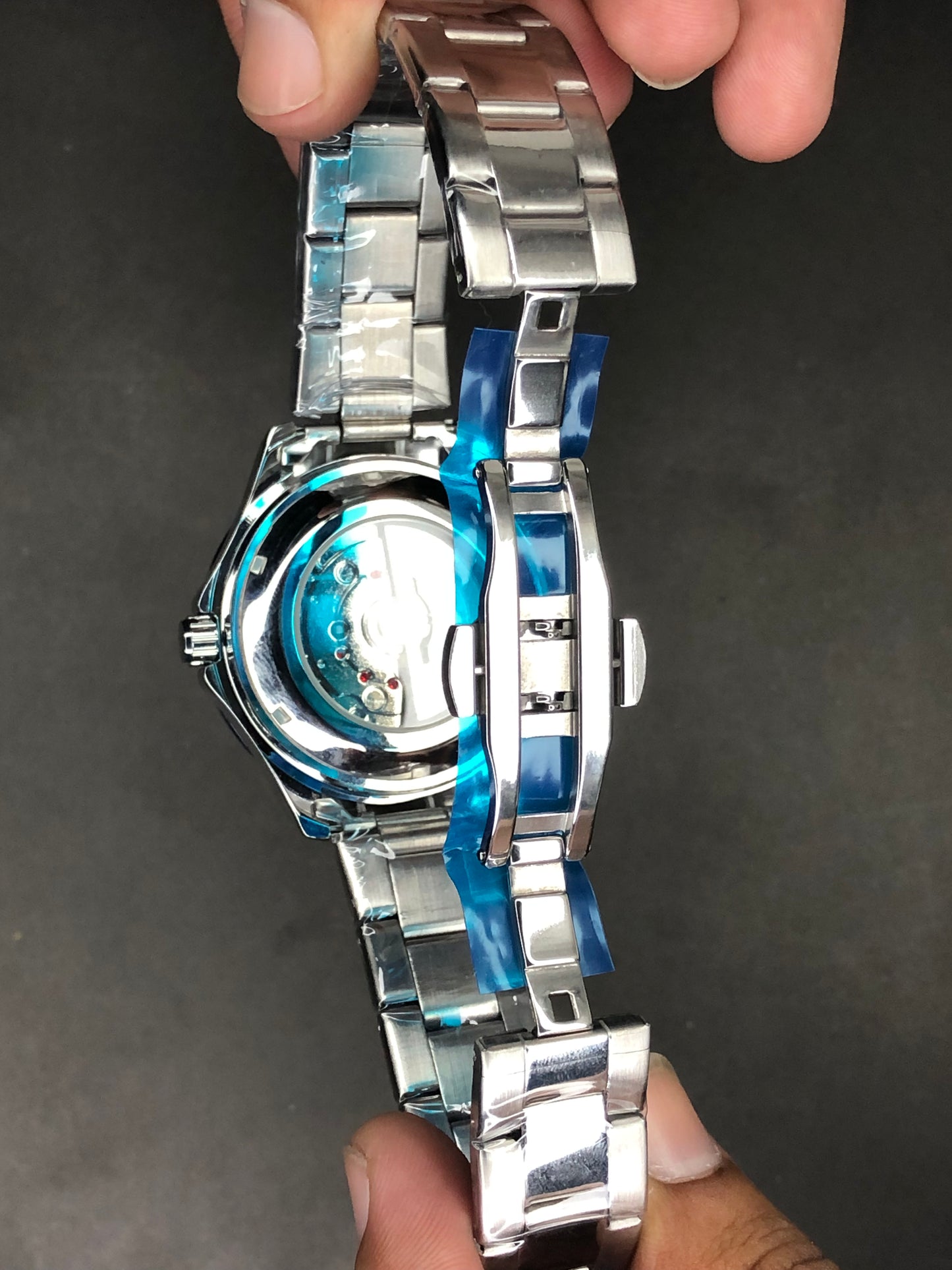 Omega Seamaster Black Green Dial with Rotating Bezel