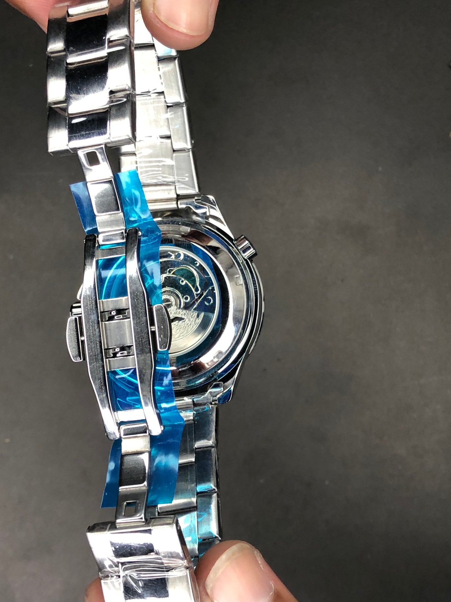 Omega Seamaster Black Orange Dial with Rotating Bezel