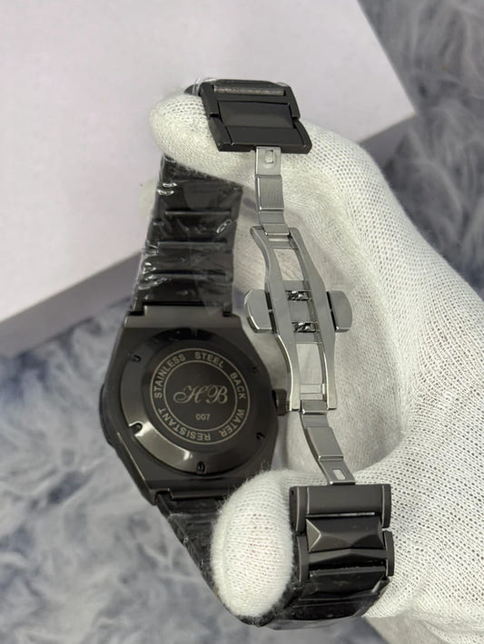 Hublot  Diamond Cut Skeleton Watch