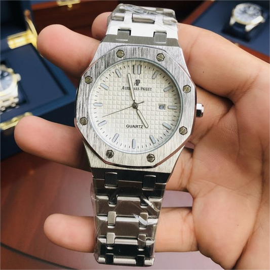 Audemars Piguet Royal Oak Silver With White Dial