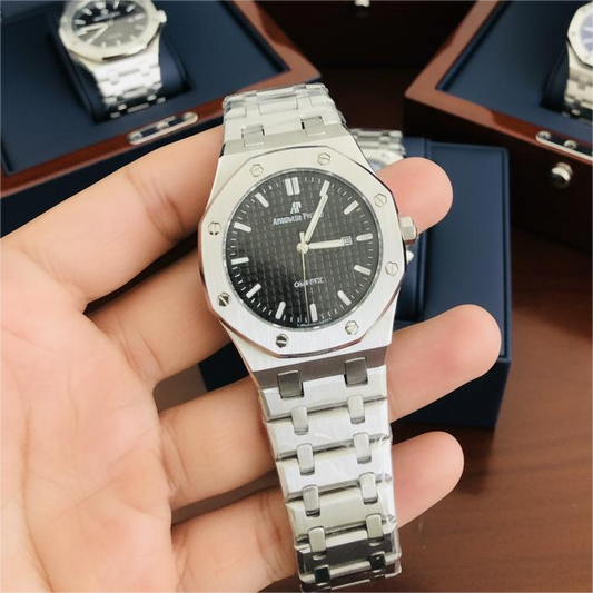 Audemars Piguet Royal Oak Silver With Black Dial