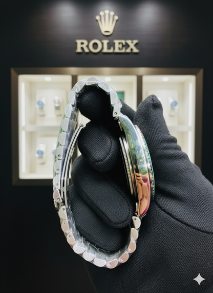 Rolex Oyster Perpetual Date & Day White Dial